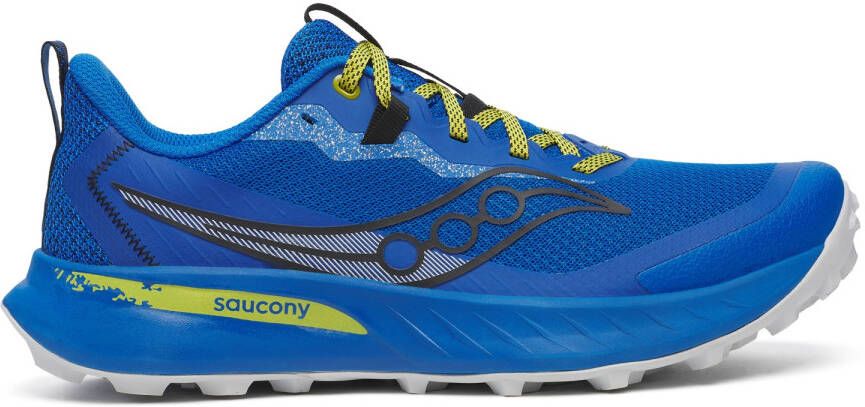 Saucony Peregrine 15 Trailrunningschoenen blauw