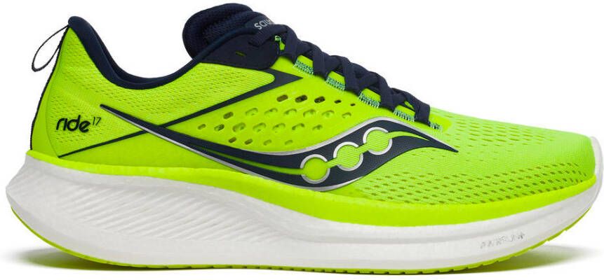 Saucony Ride 17 Hardloopschoenen groen