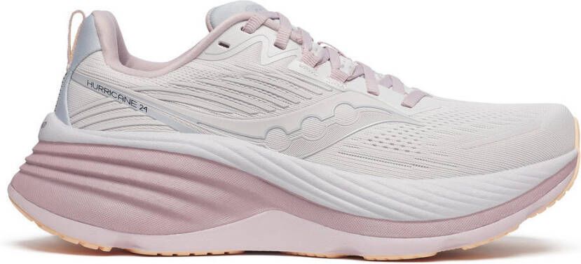 Saucony Women's Hurricane 24 Hardloopschoenen grijs