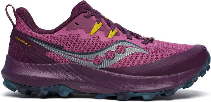 Saucony Women's Peregrine 14 Trailrunningschoenen purper