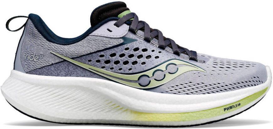 Saucony Women's Ride 17 Hardloopschoenen grijs