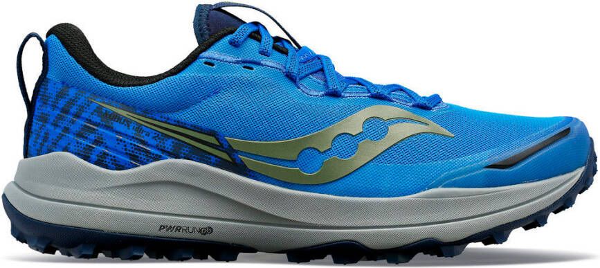 Saucony Xodus Ultra 2 Trailrunningschoenen blauw