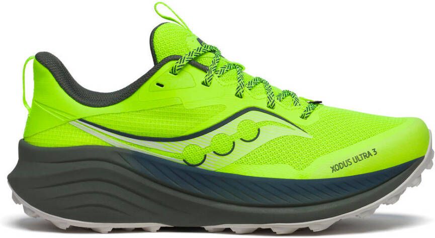 Saucony Xodus Ultra 3 Trailrunningschoenen groen