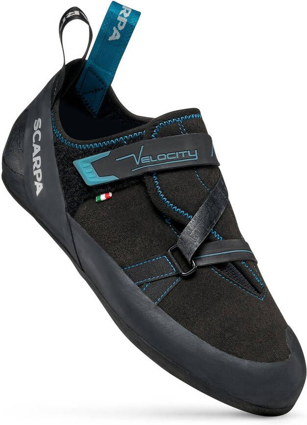 Scarpa Velocity Klimschoenen zwart blauw