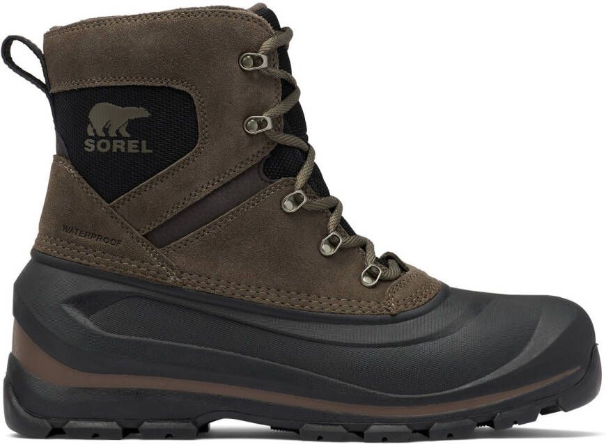 Sorel Buxton Lace Waterproof Winterschoenen zwart bruin