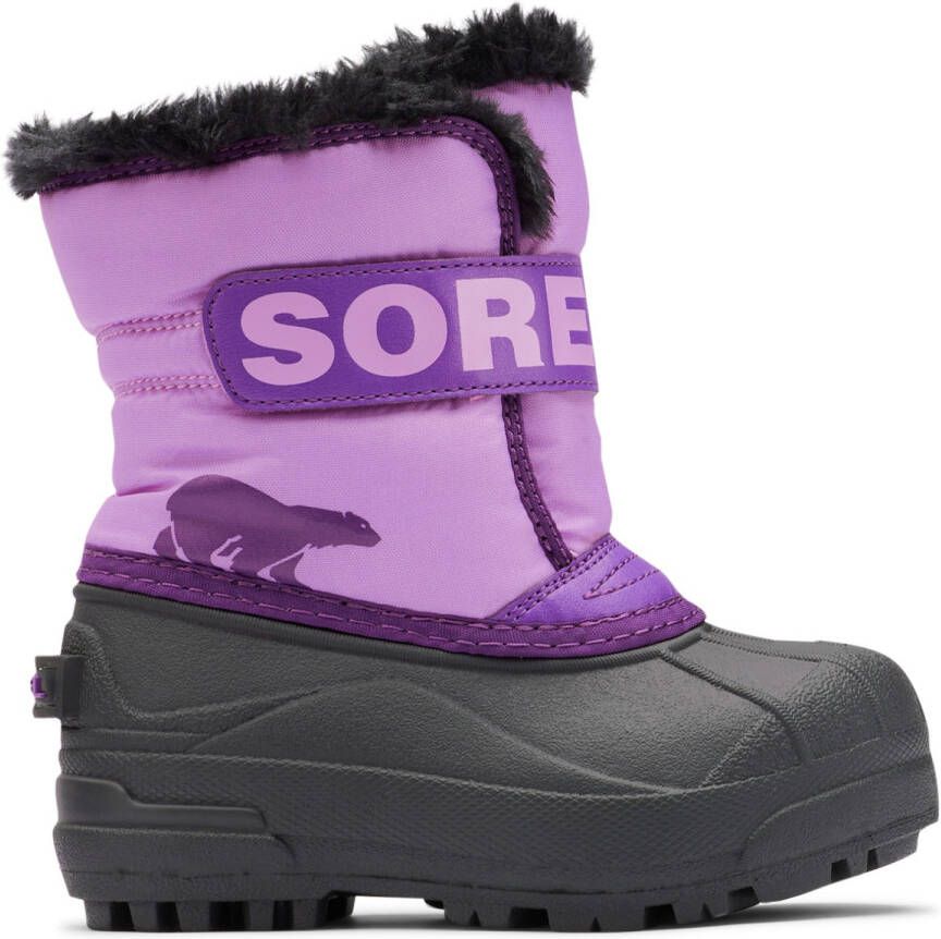 Sorel Kid's Snow Com der Winterschoenen maat 10K purper