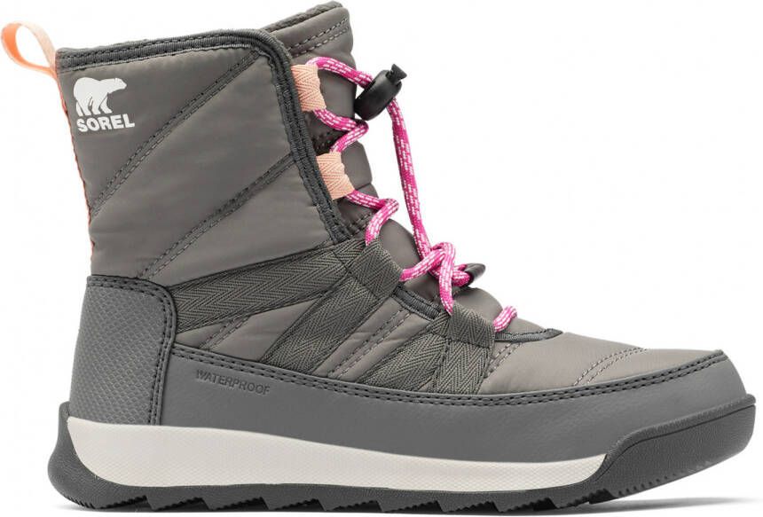 Sorel Kid's Whitney II Short Lace WP Winterschoenen maat 7K grijs