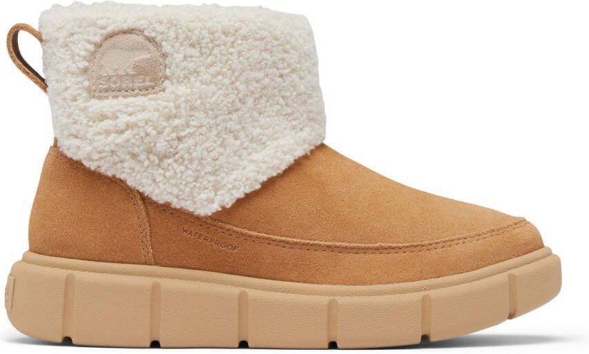 Sorel Kid's Youth Explorer III Slip-On Cozy Waterproof Winterschoenen beige