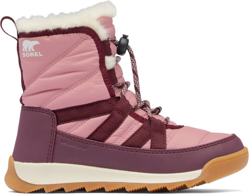 Sorel Kid's Youth Whitney II Plus Lace Waterproof Winterschoenen roze