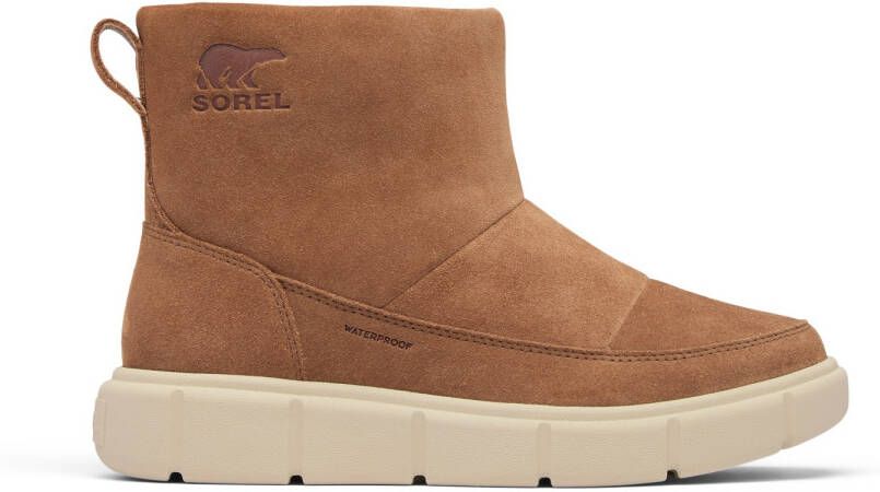 Sorel Women's Explorer III Slip-On Waterproof Winterschoenen bruin