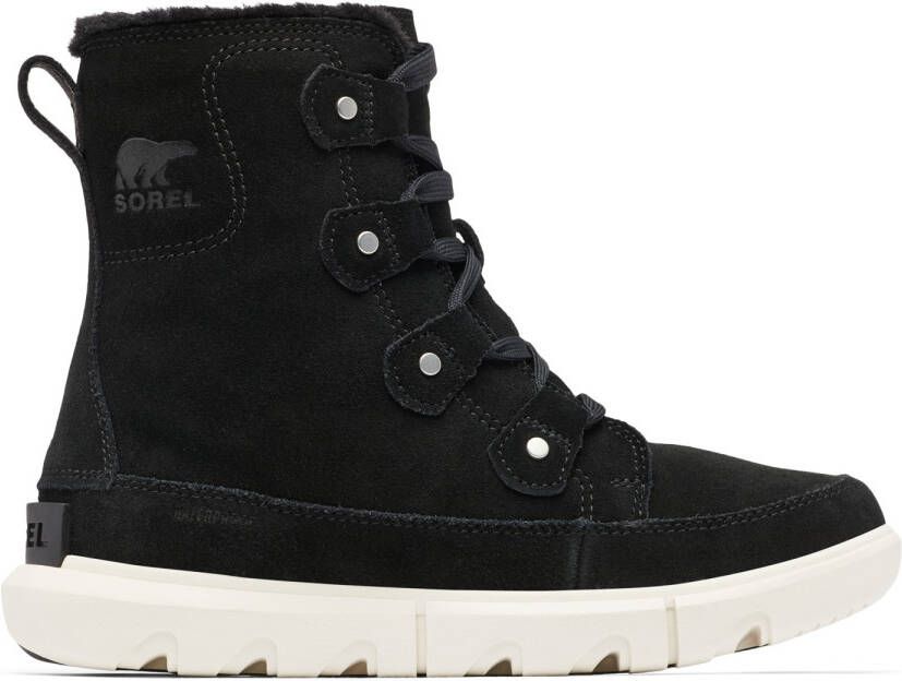 Sorel Explorer Next Joan Wp Veterboots Laarzen Met Veters Dames Zwart