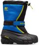 Sorel YOUTH FLURRY™ BOOT Youth Unisex Snowboots Black Super Blue - Thumbnail 2