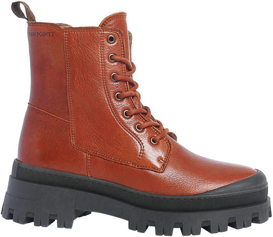 Ten Points Women's Jenny Lace Boots Winterschoenen rood