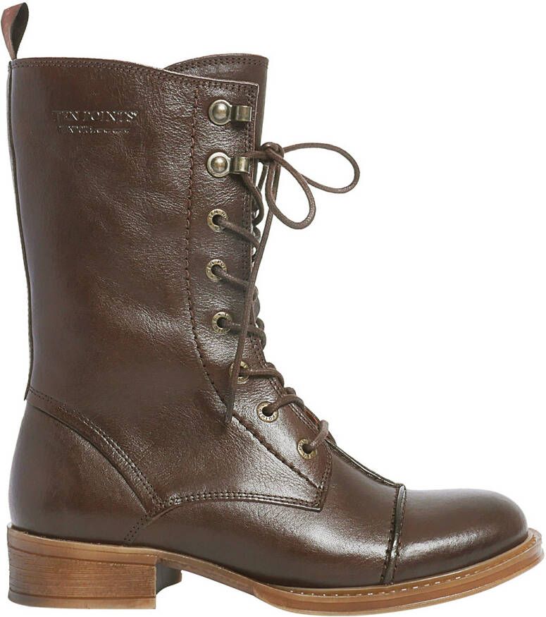 Ten Points Women's Pandora Boots High Hoge schoenen bruin