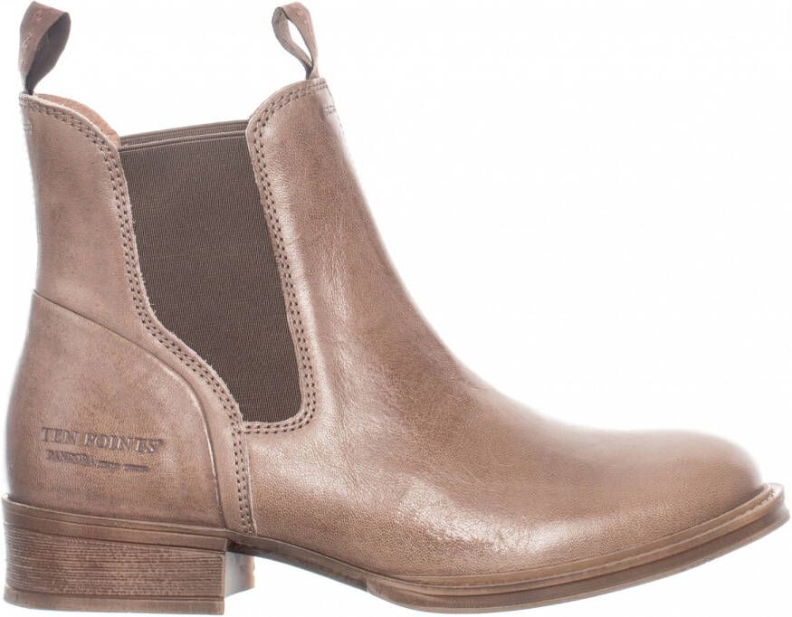 Ten Points Women's Pandora Chelsea Boots Hoge schoenen bruin