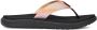 Teva VOYA FLIP Dames Slippers Zwart Oranje - Thumbnail 2