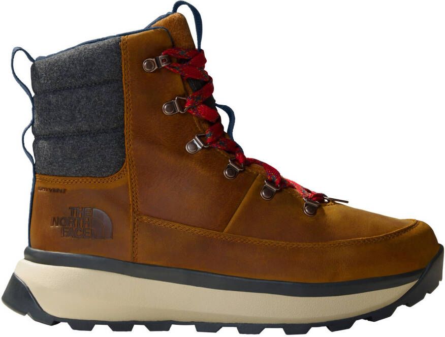 The North Face Bergen Leather WP Winterschoenen bruin