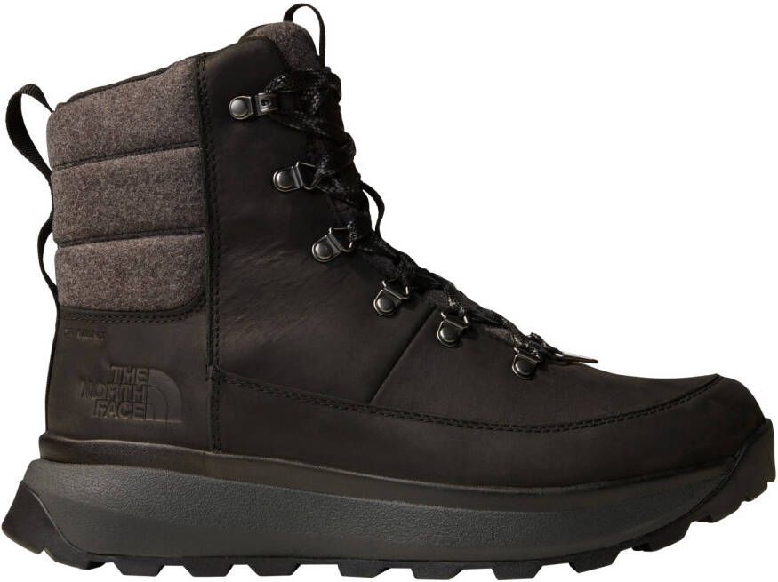 The North Face Bergen Leather WP Winterschoenen zwart