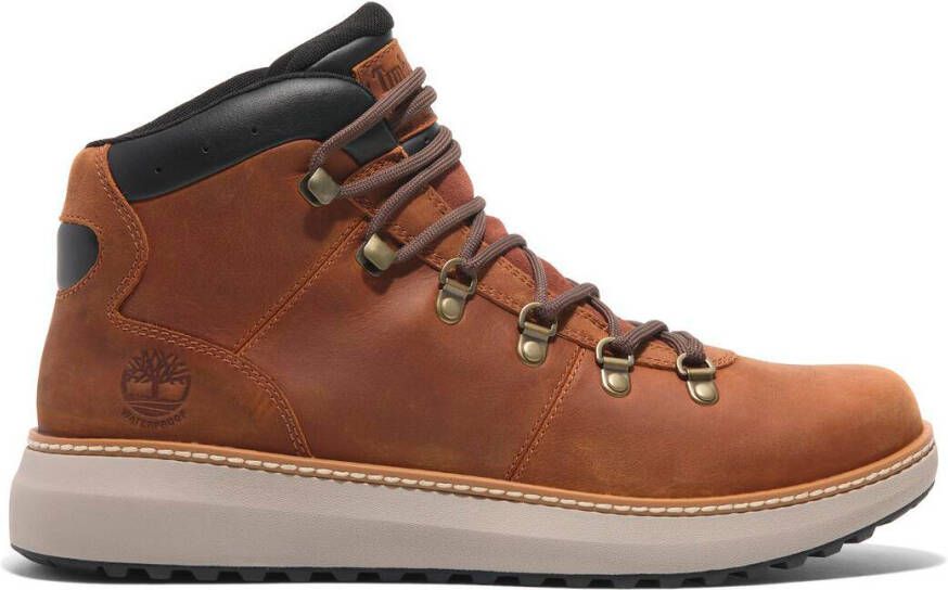 Timberland Hudson Road Mid Lace Up Waterproof Chukka Boot Hoge schoenen bruin