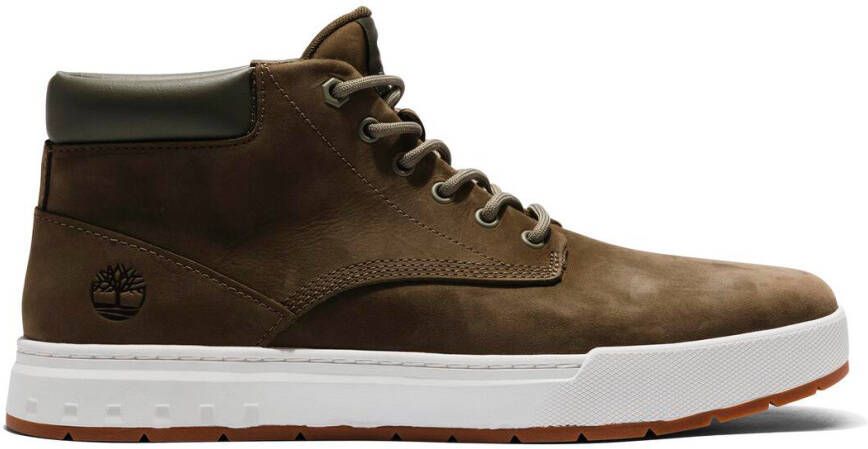 Timberland Maple Grove Mid Lace Up Sneaker Sneakers bruin