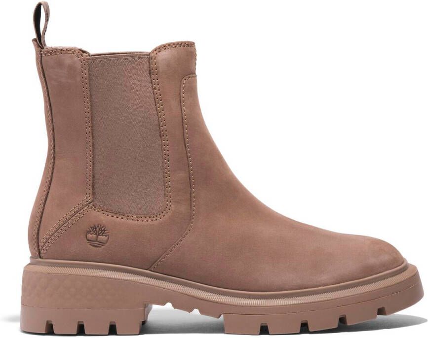 Timberland Women's Cortina Valley Mid Chelsea Boot Hoge schoenen bruin