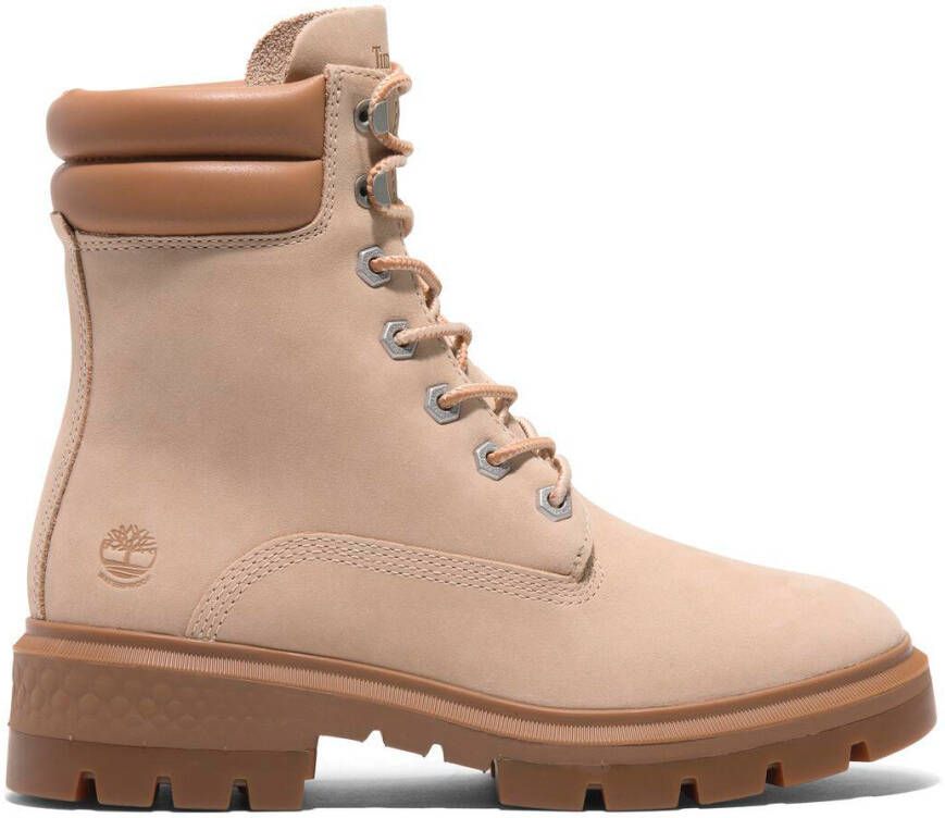 Timberland Women's Cortina Valley Mid Lace Up Waterproof Boot Hoge schoenen bruin beige