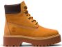 Timberland Women's Stone Street 6 Inch Lace Up WP Boot Hoge schoenen bruin - Thumbnail 3