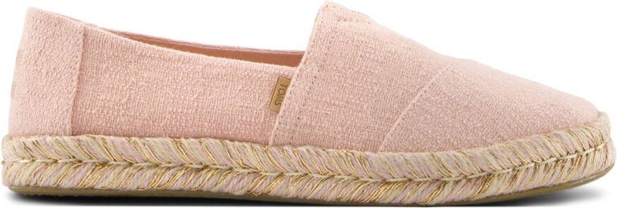 TOMS Women's Alpargata Rope 2.0 Sneakers beige roze