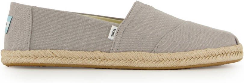 TOMS Women's Alpargata Rope Recycled Cotton Sneakers beige