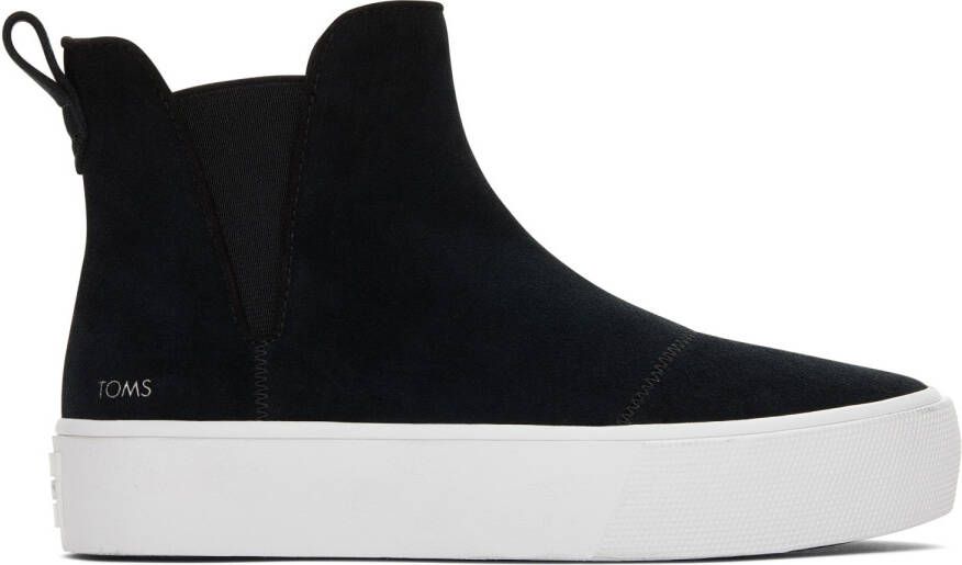 TOMS Women's Fenix Platform Chelsea Hoge schoenen zwart