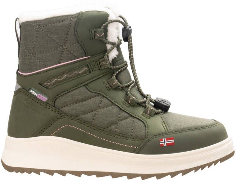 Trollkids Girl's Arendal Winter Boots XT Winterschoenen olijfgroen