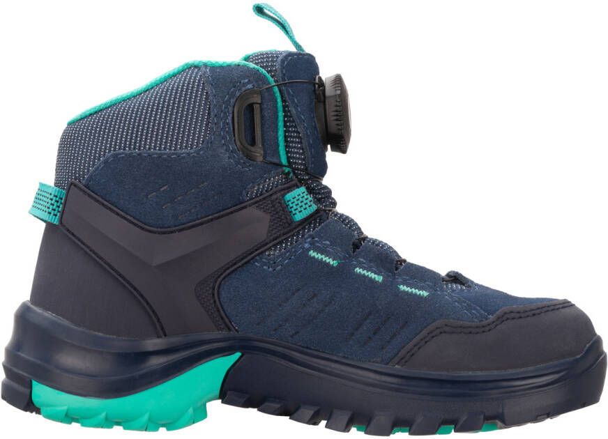 Trollkids Kid's Gjende Hiker Mid Wandelschoenen blauw