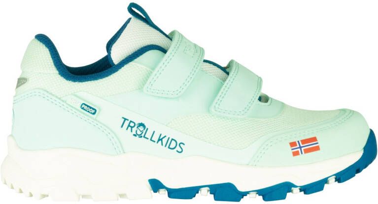 Trollkids Kid's Preikestolen Hiker Multisportschoenen wit groen