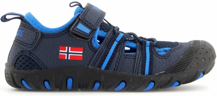 Trollkids Kid's Sandefjord Sandal Sandalen blauw