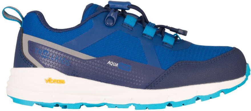 Trollkids Kid's Skarvan Hiker Low XT Multisportschoenen blauw