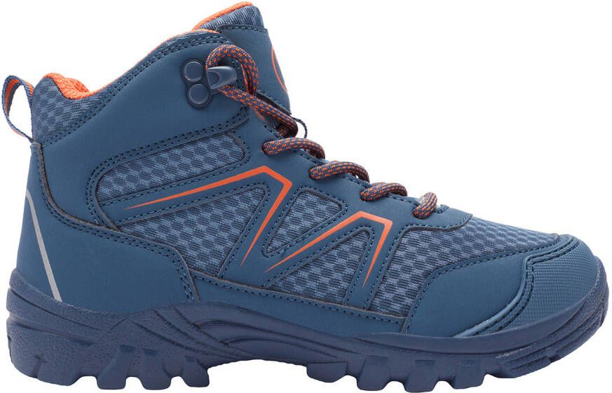 Trollkids Kid's Skarvan Hiker Mid Wandelschoenen blauw