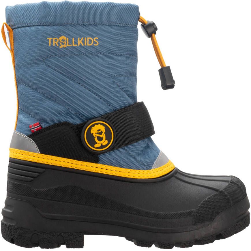 Trollkids Kid's Telemark Winter Boots Pro Winterschoenen zwart blauw