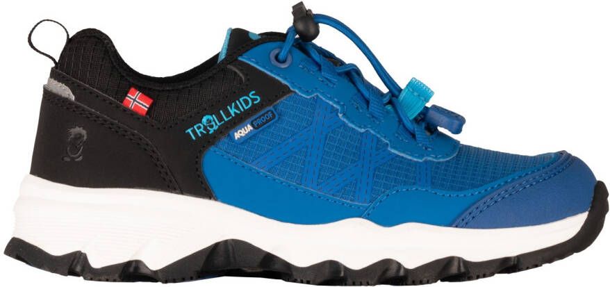 Trollkids Kid's Trolltunga Hiker Low XT Multisportschoenen blauw