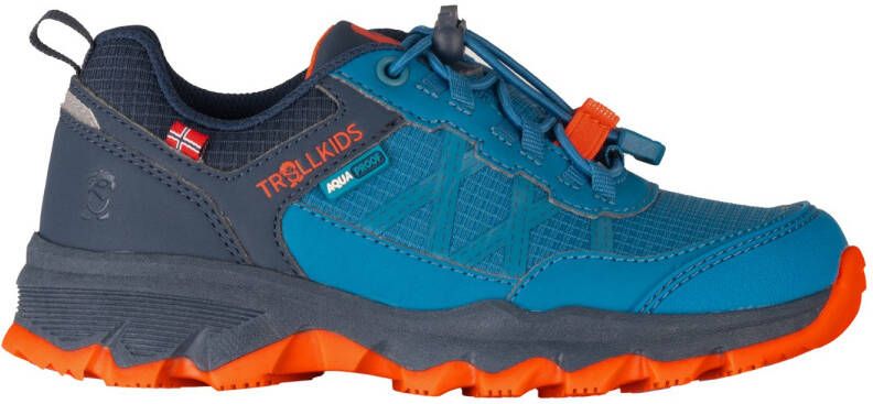 Trollkids Kid's Trolltunga Hiker Low XT Multisportschoenen blauw