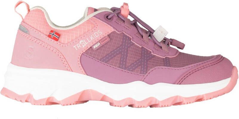 Trollkids Kid's Trolltunga Hiker Low XT Multisportschoenen roze