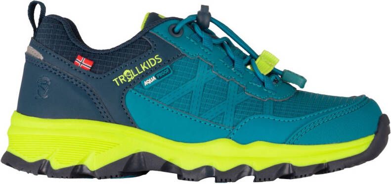 Trollkids Kid's Trolltunga Hiker Low XT Multisportschoenen turkoois