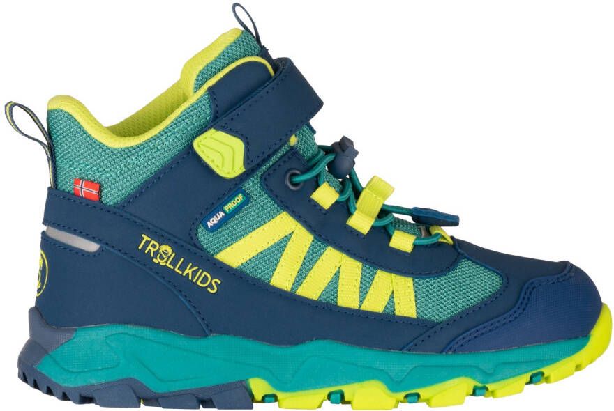 Trollkids Kid's Tronfjell Hiker Mid Wandelschoenen blauw