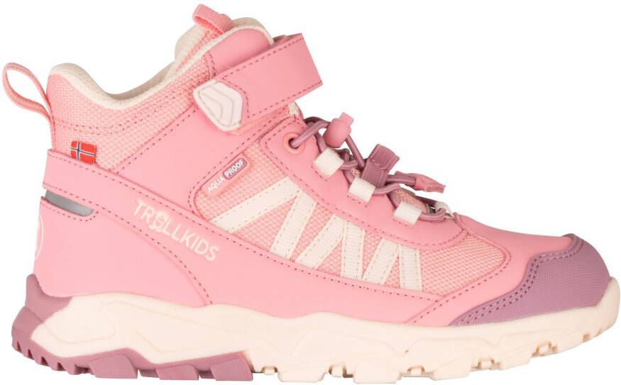 Trollkids Kid's Tronfjell Hiker Mid Wandelschoenen roze