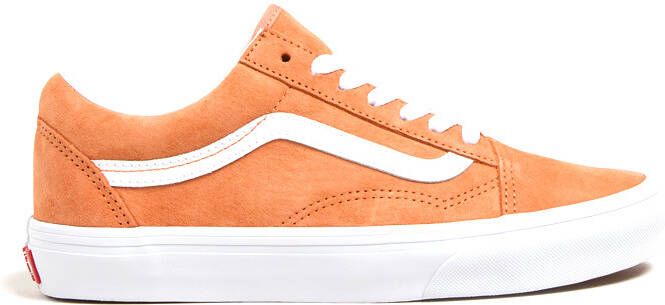 Vans Old Skool Sneakers wit oranje