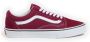 Vans Old Skool Sneakers wit rood - Thumbnail 1