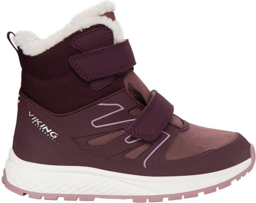 Viking Kid's Equip Defence Warm WP 2V Winterschoenen bruin