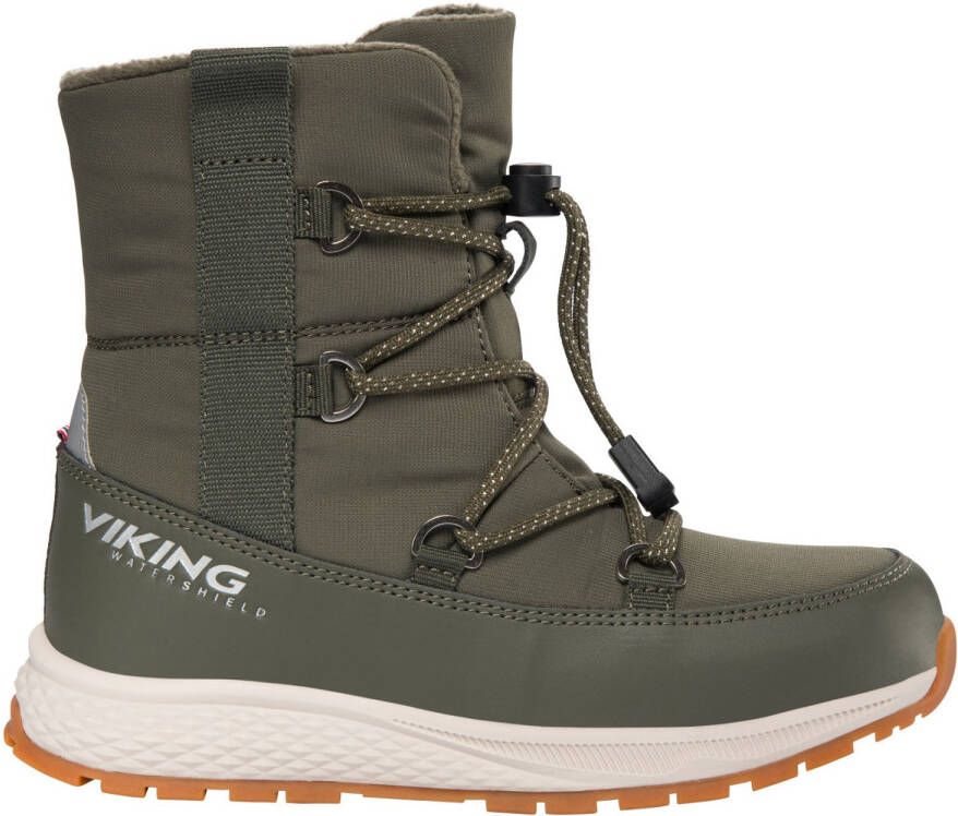 Viking Kid's Equip Warm WP SL Winterschoenen bruin