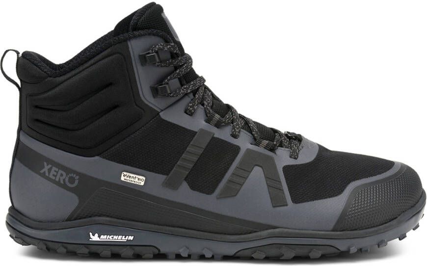 Xero Shoes Scrambler Mid II WP Barefootschoenen zwart asphalt