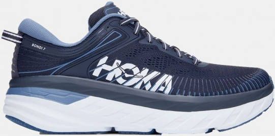 Hoka One Bondi 7 Hardloopschoen Donkerblauw Lichtblauw