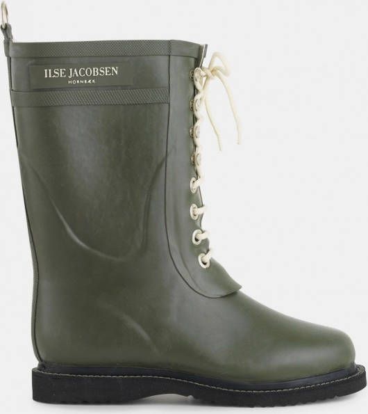 Ilse Jacobsen 3 4 Rubberboot Regenlaars Dames Middenkaki